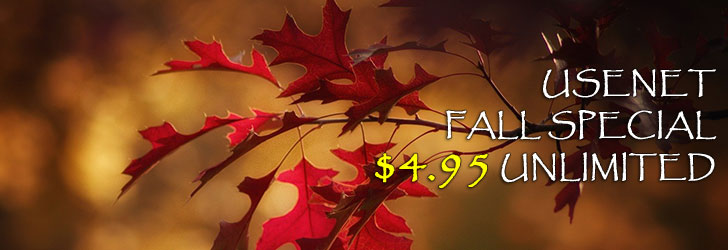 Oferta especial Unlimited de otoño 2020 de Usenet
